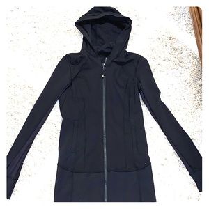 LuluLemon extra long define jacket black